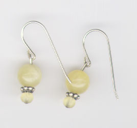 Honey Jasper Drop Earrings