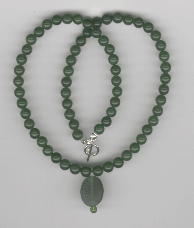 Jade Drop Choker