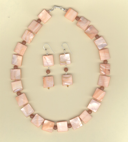 Carnelian SwarovskiNecklace