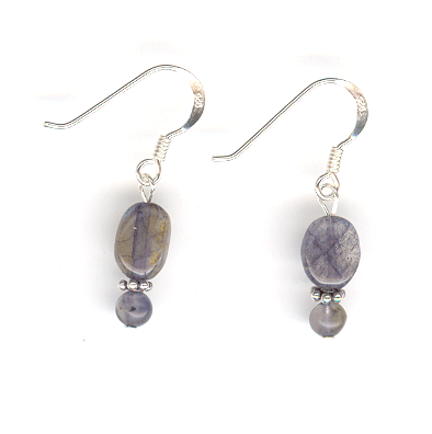 Blue Labradorite Earrings