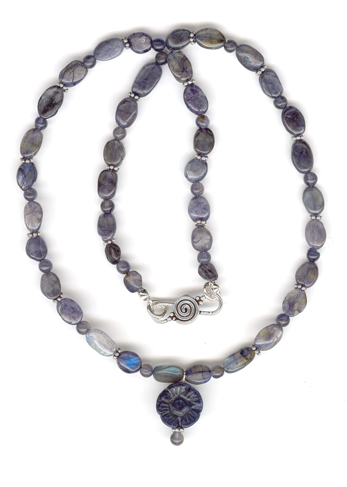 Blue Labradorite Necklace
