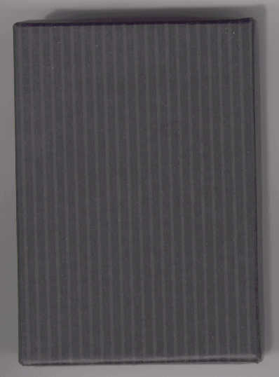 3 1/16 x 2 1/8 black gift box